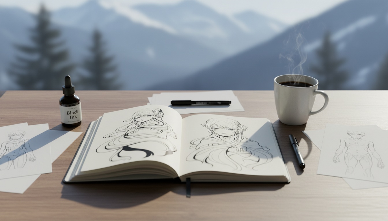 Manga-Tattoo testen: dein Motiv vor dem Termin